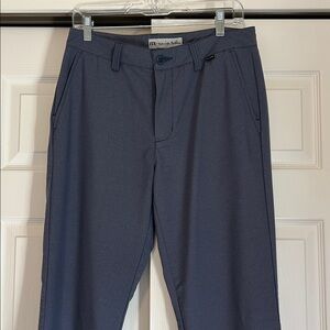 Men's Travis Matthew Blue Dress Pants Size 30